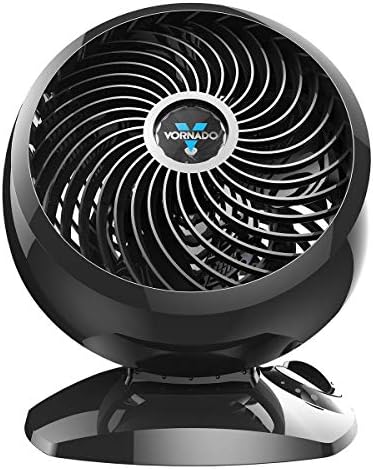 Vornado 7803 Large Pedestal Whole Room Air Circulator, Fan with Adjustable Height, 33-40 in, 3 Speed Settings, Removable Grill for Cleaning, Black Standing Floor Fan for Bedroom