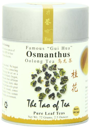 The Tao of Tea, Osmanthus Oolong Tea, Loose Leaf, 2.5 Ounce