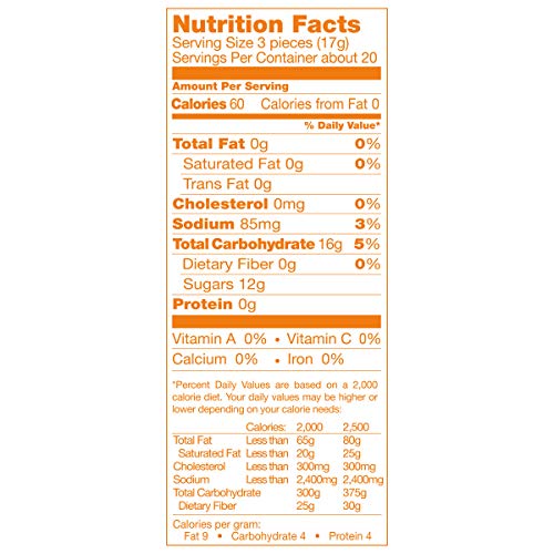 Russell Stover Hard Candies Butterscotch Buttons 12 Ounce Bag Russell Stover Butterscotch Buttons Hard Candy