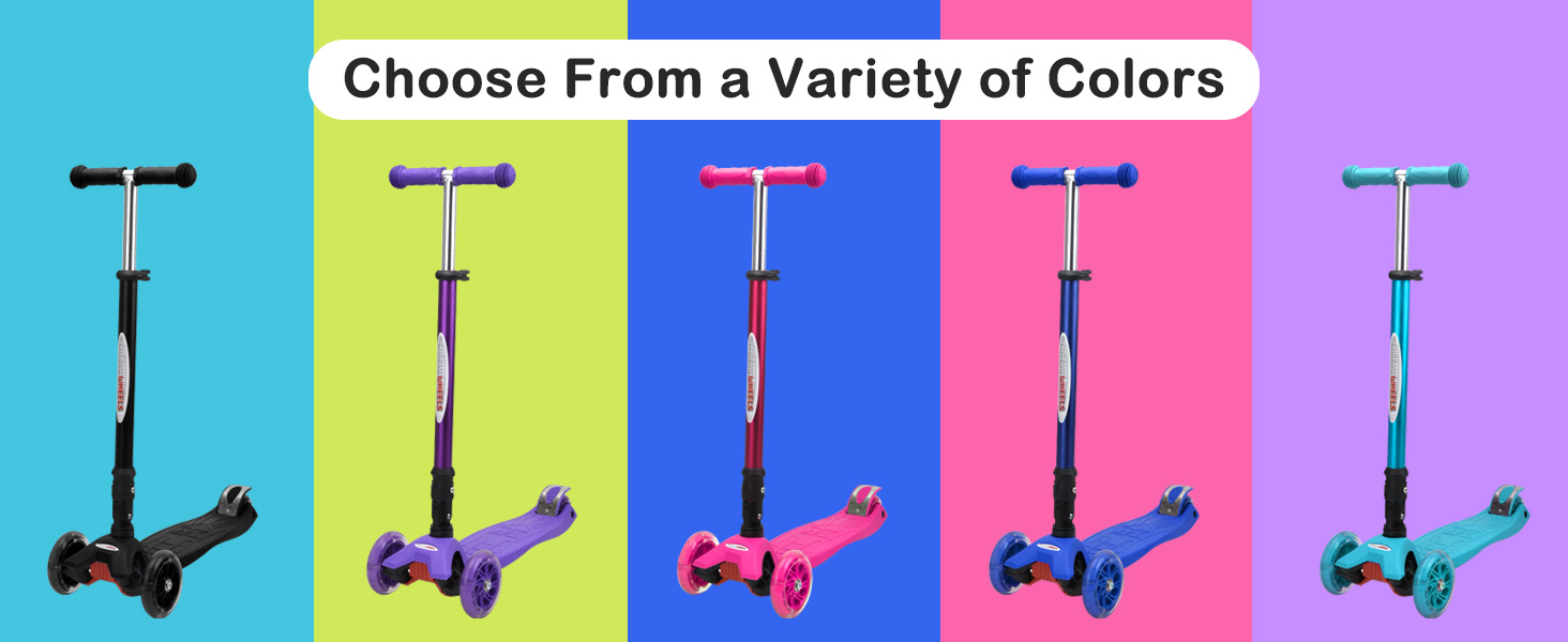ChromeWheels Foldable Scooters for Kids