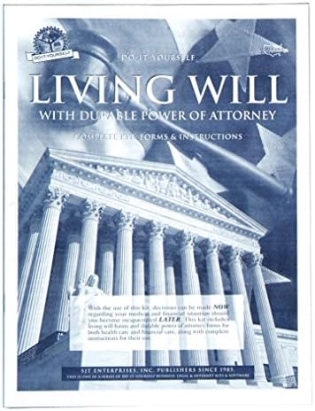 Do-It-Yourself Will Kit - Includes Last Will & Testament, Living Will | and Living Trust Booklets