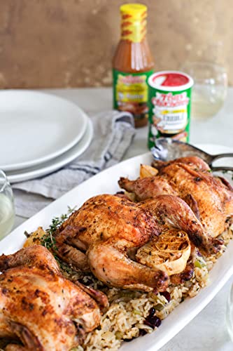 Tony Chachere Injectable Marinade 17 Fl Oz, Roasted Garlic and Herb (Pack of 3, Garlic)
