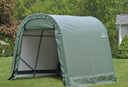 ShelterLogic 77813 Grey 10'x12'x8' Round Style Shelter