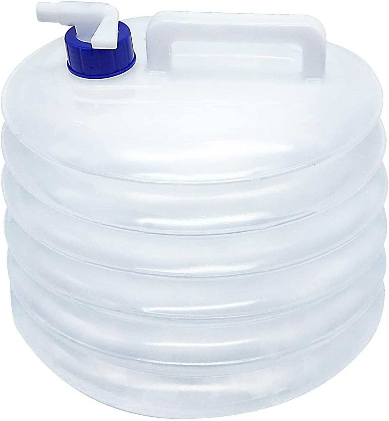 Collapsible Water Container, 5L 10L 15L Portable Folding Water Carrier with Tap, BPA Free Water Carrier Tanks - Water Storage for Camping, Hiking