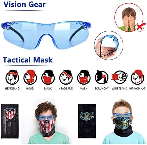2 Pack Kids Tactical Vest Kit for Nerf Guns Game N-Strike Elite