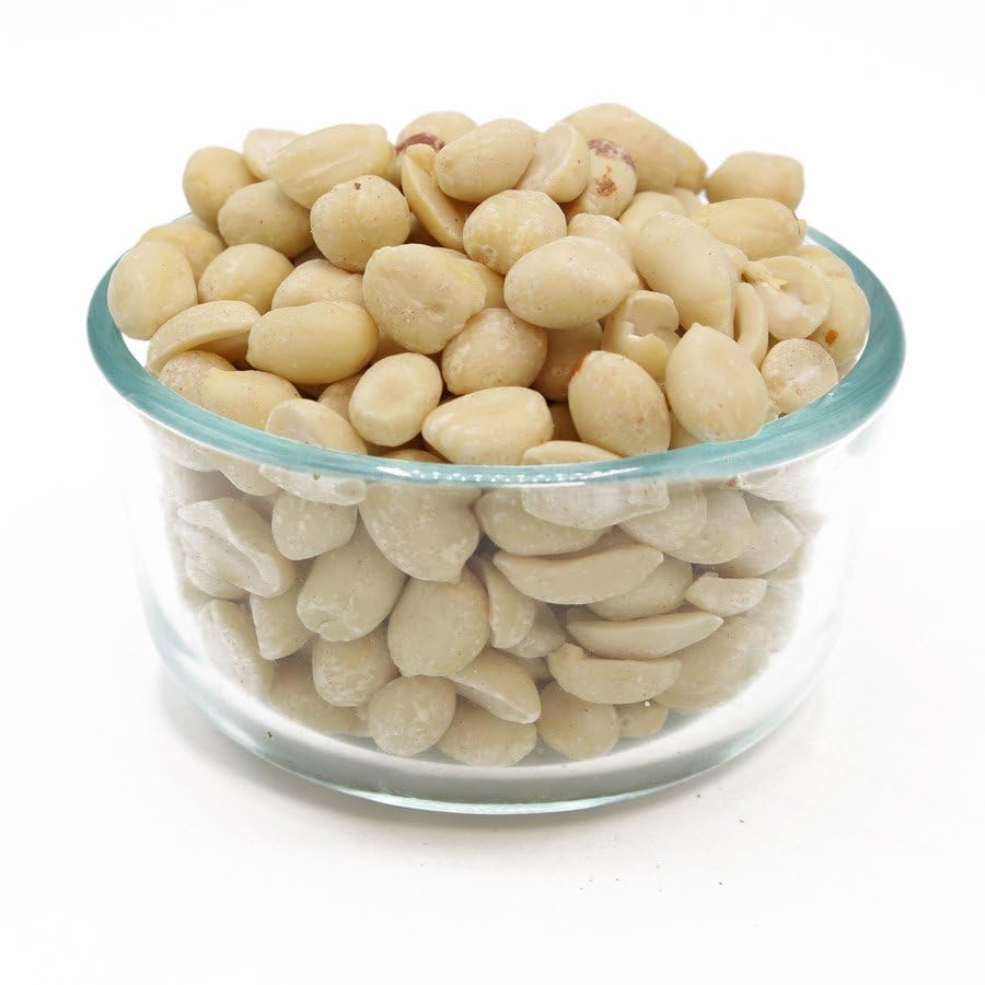 RAW Peanuts, Blanched, Shelled, J Runner, Bulk 30 Pound Box, Peanuts Great For Trail Mix and Cooking