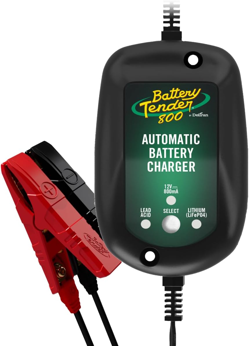 Battery Tender 800 is a SuperSmart Battery Charger that will Constantly Monitor, Charge