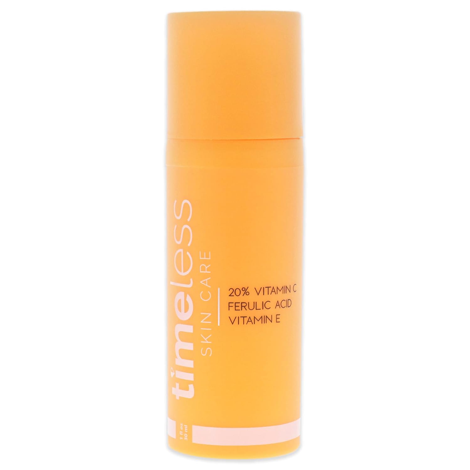 Timeless Skin Care Vitamin C Serum with Vitamin E & Ferulic Acid - Brightening Serum - for Oily & Dry Skin - Fragrance-Free - 1 oz | Vitamin C Serum for Even Skin Tone and Collagen Support, Antioxidant-Rich Advanced Skincare Formula, Lightweight
