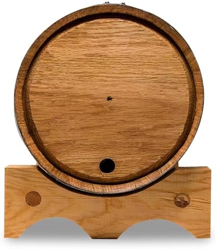 3L Charred Oak Aging Barrel for Whiskey, Rum & Wine