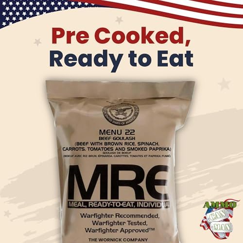 MRE Box B - Genuine Military Surplus - Menus 13-24 | MRE Box B - Genuine US Military Surplus - Menus 13-24 - Ready to Eat Emergency Meals