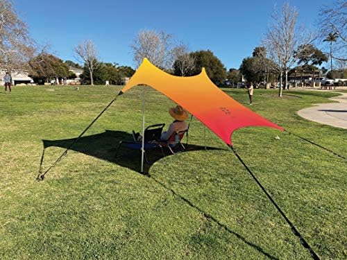 Neso Sidelines 1 Sports Tent - Lightweight and Portable Sun Shelter and Shade Tent for Outdoor Activities - Patented Reinforced Corners - UPF 50+