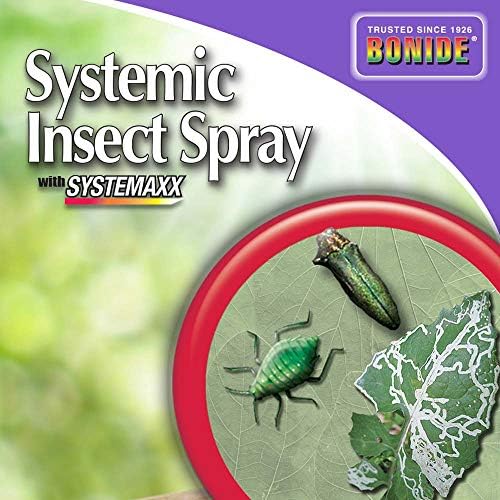 Bonide Systemic Insect Spray with Systemaxx, 32 oz | Ready-to-Spray Insecticide Kills Insects and Prevents New Infestations