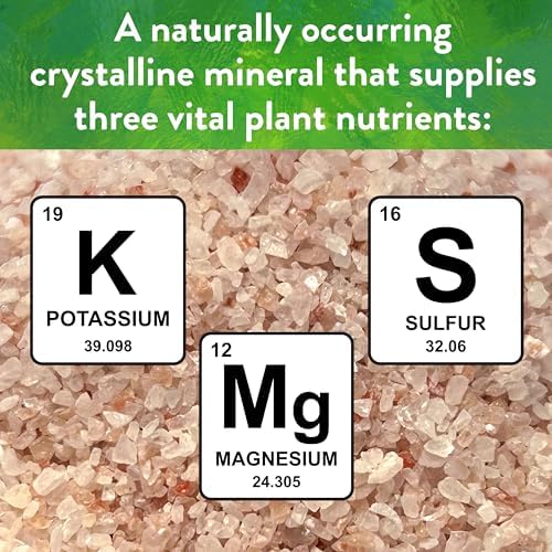 Down To Earth All Natural Fertilizers Organic Langbeinite - 0-0-22, 5 lb | Potassium Magnesium Sulfate (K-Mag), Granular Plant Food, Garden Vegetables