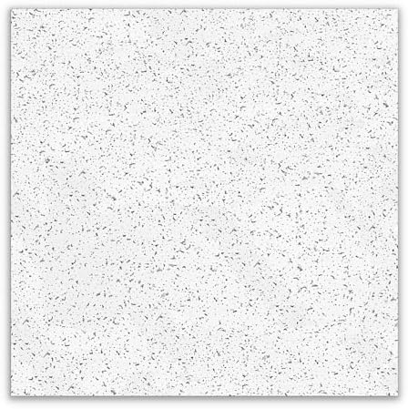 Armstrong Ceiling Tiles; 2x2 Ceiling Tiles - 16 pcs White; Acoustic Ceilings for Suspended Grid; CORTEGA 704