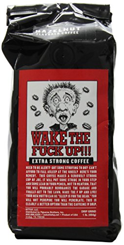 Wake the F'Up Uncensored Coffee, Original Extra Strong, 1 Pound