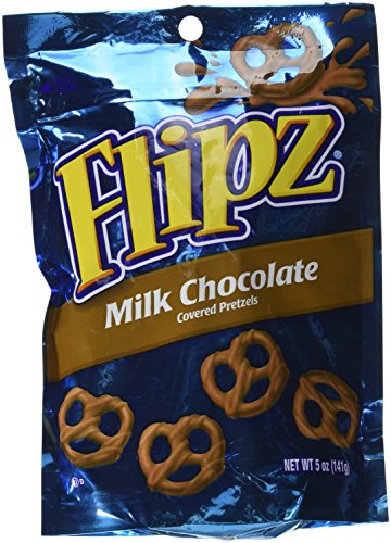 Flipz Milk Chocolate Covered Pretzels, 5 oz, 3 pk