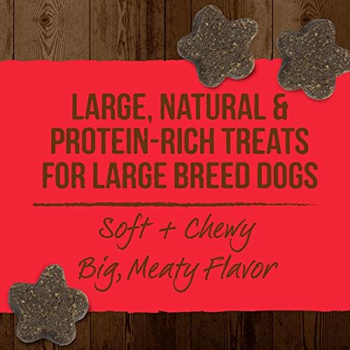 Merrick Power Bites Salmon Grain Free Dog Treats 6 oz Bag | Wholesome and flavorful dog treats made with salmon as the #1 ingredient, perfect for anytime snacking or training rewards