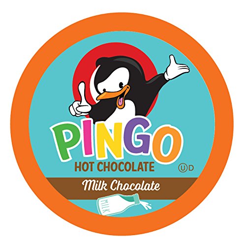 Pingo Hot Chocolate Pods for Keurig K-Cup Brewers, Assorted Cocoa Variety Pack, 40 Count