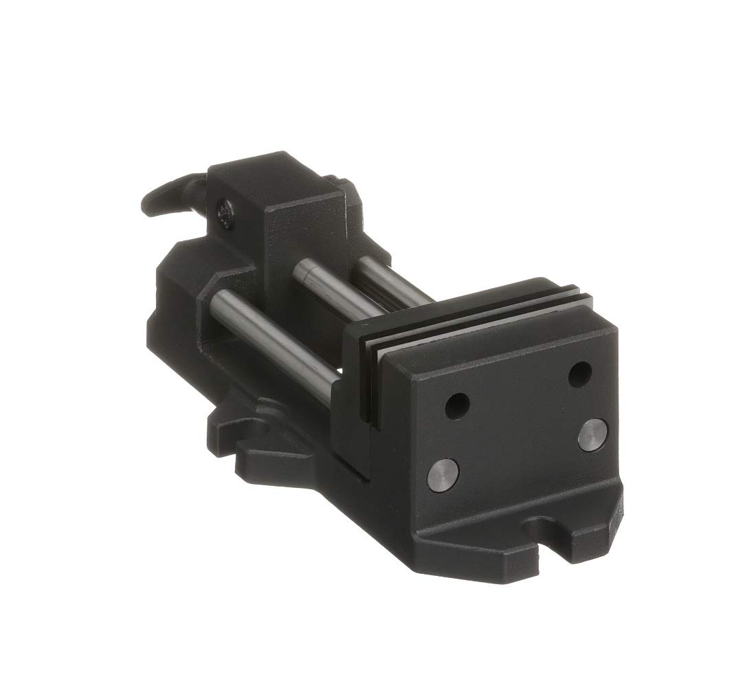 HHIP 3900-0183 Pro-Series High Grade Iron Quick Slide Drill Press Vise, 3" Width x 1.25" Depth Jaw, 3.5" Jaw Opening (Pack of 1), Silver
