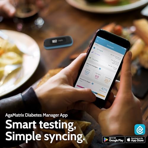 AgaMatrix Jazz Wireless 2 Blood Glucose Monitoring System