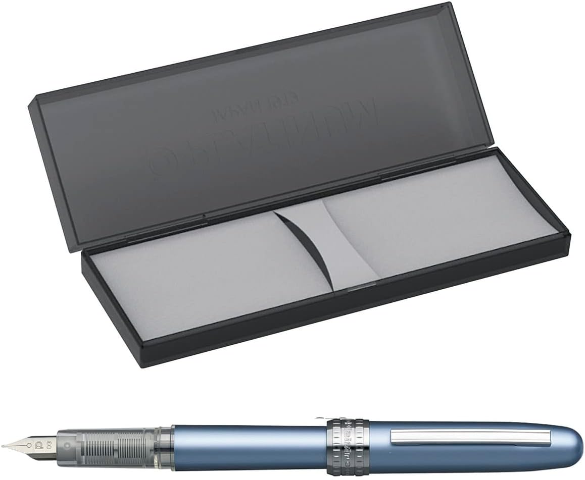 Platinum Fountain Pen, Plaisir Fine Nib, Red (PGB-1000-#70-F)
