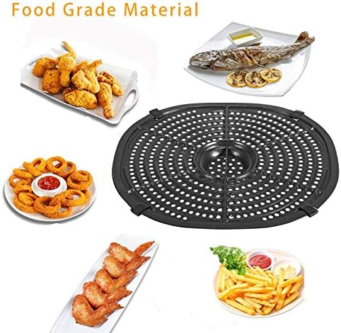 Air Fryer Replacement Grill Pan For Power XL 7QT,Crisper Plate,Air fryer Accessories,Non-Stick Fry Pan
