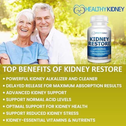 3 Pack Natural Kidney Cleanse to Support Kidney Function and Detox, Advanced Formula Can Help Boost Kidney Health, Daily Health Supplement Pills