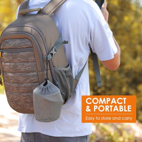 Lixada Titanium Water Mug Cup with Lid and Foldable Handle Ultralight 750ml Titanium Pot Portable Outdoor Camping Cooking Picnic
