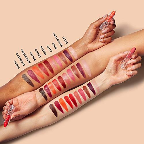e.l.f. Srsly Satin Lipstick, Intense Color Payoff & Silky Smooth Formula, Cider, 0.16 Oz