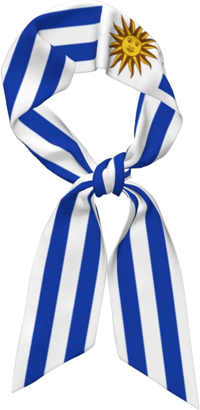 Country Flag Scarf For Women, Multi‑purpose Ribbon, Fashion Neck Hair Handbag Accessory, Versatile Bandana Headband