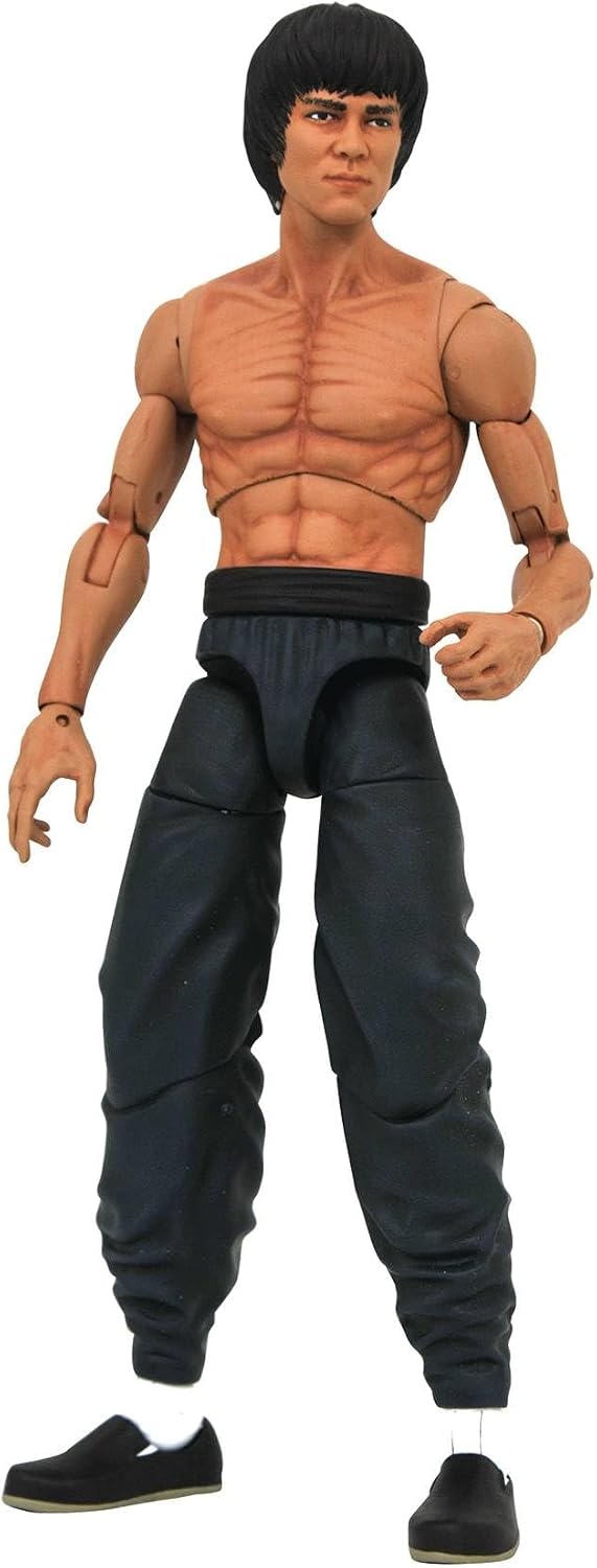 Diamond Select Toys Bruce Lee (Shirtless Version) Select Series 2 Action Figure