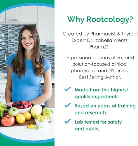 Rootcology by Dr. Izabella Wentz | Amino Support | Amino Acid Complex Capsules with L-Glutamine, Glycine & MSM | 90 Capsules
