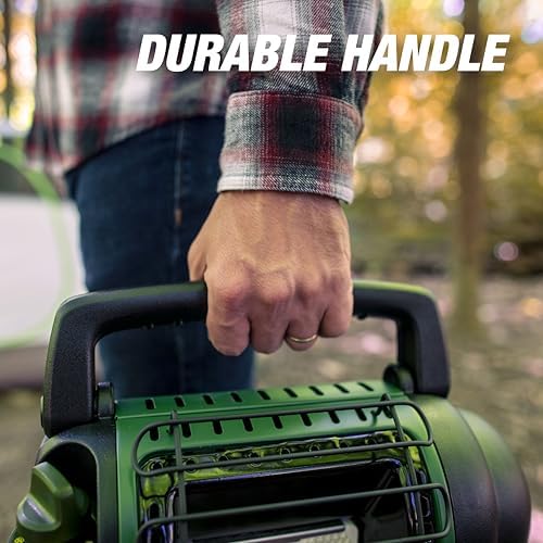 Mr. Heater Buddy 4,000-9,000-BTU Indoor-Safe Portable Propane Radiant Heater - Green