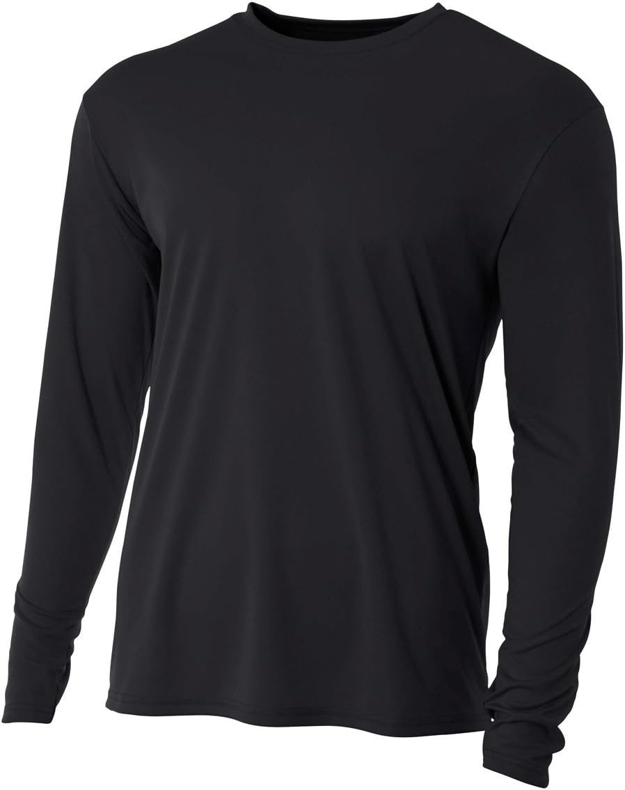 A4 Men's Cooling Performance Crew Long Sleeve Tee