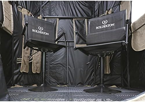 Bolderton XL Swivel Tower Hunting Blind Chair, Swivel Hunting Chair for Deer Stand