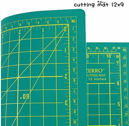 ZERRO Self Healing Cutting Mat 24" x 36", Double Sided & Non-Slip | Professional 5-Ply Rotary Mat for Scrapbooking, Fabric, Quilting, Sewing, Crafts (A1)