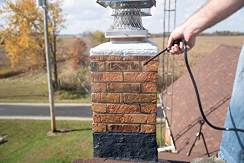 MasonryDefender Chimney Brick Sealer, Clear Water-Based Siloxane Sealer - Breathable Waterproofer For All Exterior, Vertical Masonry Surfaces - 1 Gal