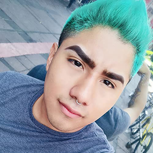MANIC PANIC Classic Siren's Song Semi Permanent Hair Color - Neon Blue-Green Hair Dye for Women & Men That Lasts 4-6 Weeks - Vegan