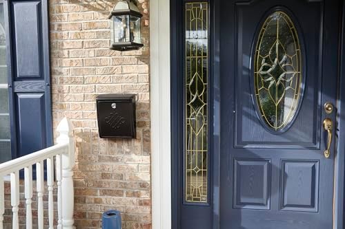Architectural Mailboxes Bordeaux™ Locking, Wall-Mounted Mailbox for Outside