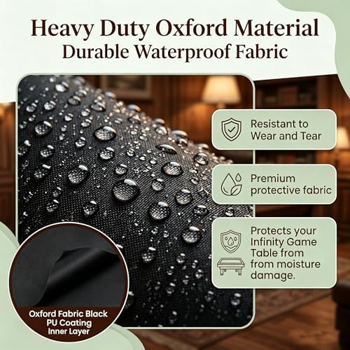 Arcade Gaming Table Cover game table cover waterproof & Dustproof Protector for 32-Inch Board Game Table, Adults & Family Game Night