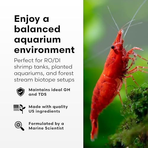 Brightwell Aquatics Caridina GH+ Shrimp Mineral Supplement RO/DI, 250ml