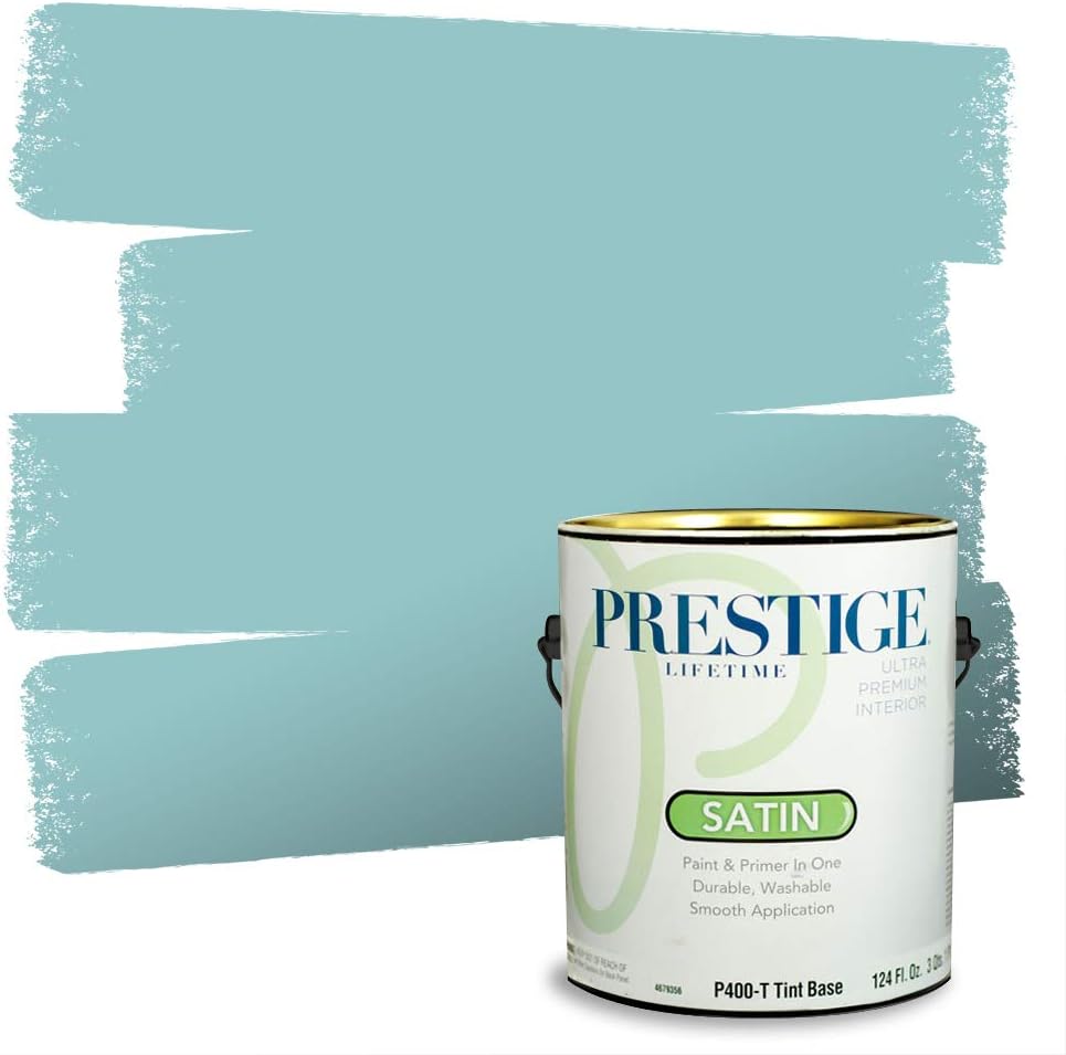 PRESTIGE Interior Paint and Primer in One, Garden Sage, Eggshell, 1 Gallon