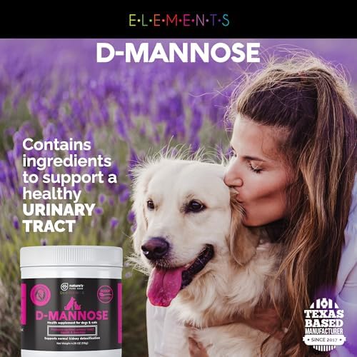D-Mannose Supplement with Real Chicken for Dogs and Cats. Use for Immediate and Preventative Treatment of Bladder and Urinary Tract Infections UTIs.