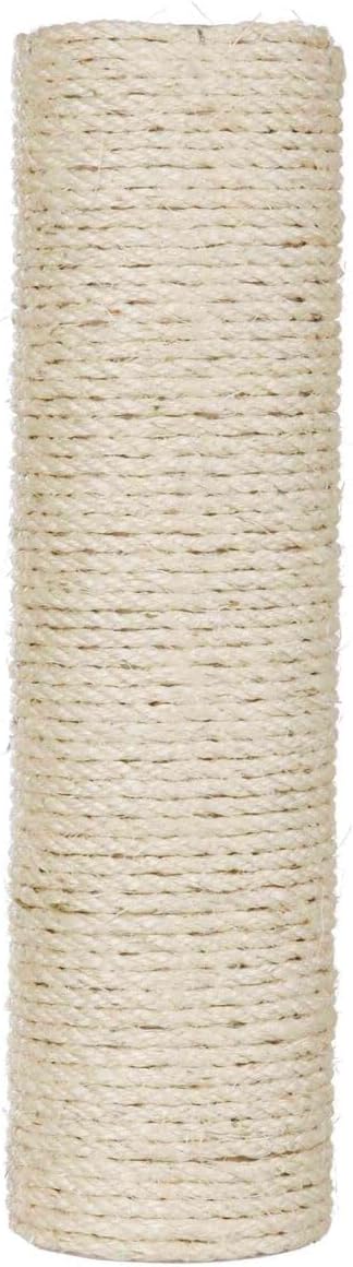 TRIXIE Replacement Sisal Post for Cat Scratching Posts, Backup Scratcher for Indoor Cat Furniture, Trees and Towers, 3.5 in x 23.6 in (9 x 60 cm)