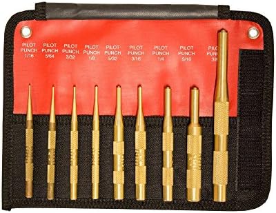 Mayhew Pro 62250 Pilot Punch Kit, 6-Piece