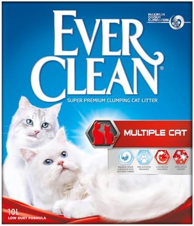 Ever Clean Extra Strong Clumping Cat Litter, 10 Litre, Scented