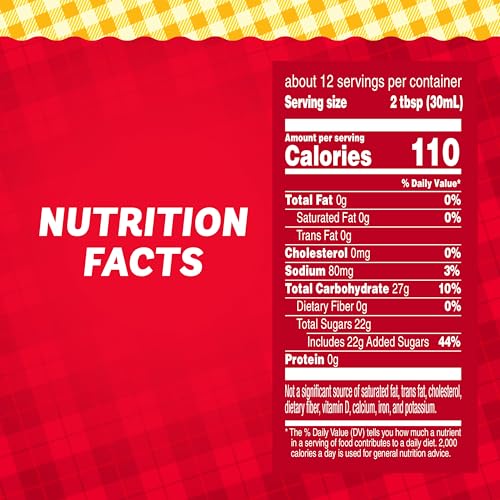 Mrs. Butterworth's Original Thick and Rich Pancake Syrup, Maple Flavored Syrup for Pancakes, Waffles and Breakfast Food, 248 Fl Oz Bottle