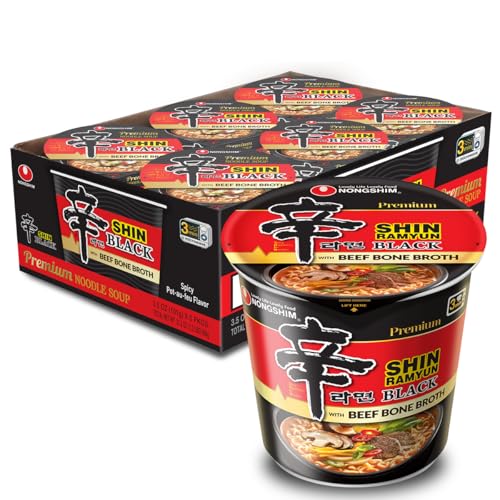 Nongshim Shin Noodle Ramyun, Gourmet Spicy Picante, 4.2-Ounce Packages (Pack of 16)
