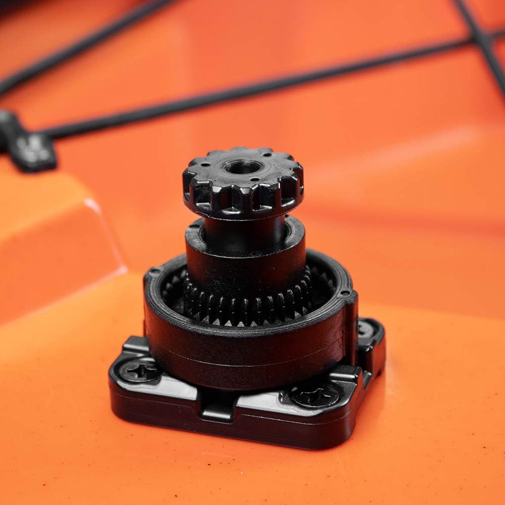 YakAttack MightyMount II | Compact Track Mount for Kayak Accessories | LockNLoad & T-Bolt Compatible | Includes Mounting Hardware | 2" x 2.375" x