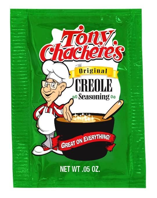 Tony Chachere Creole Seasoning, 1000 Count 0.05 Ounce (Original)